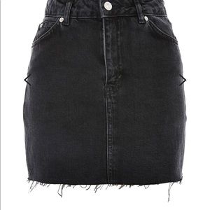 Topshop MOTO denim mini skirt